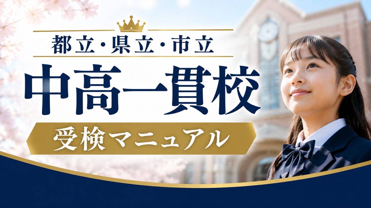 公立中高一貫校受検マニュアル